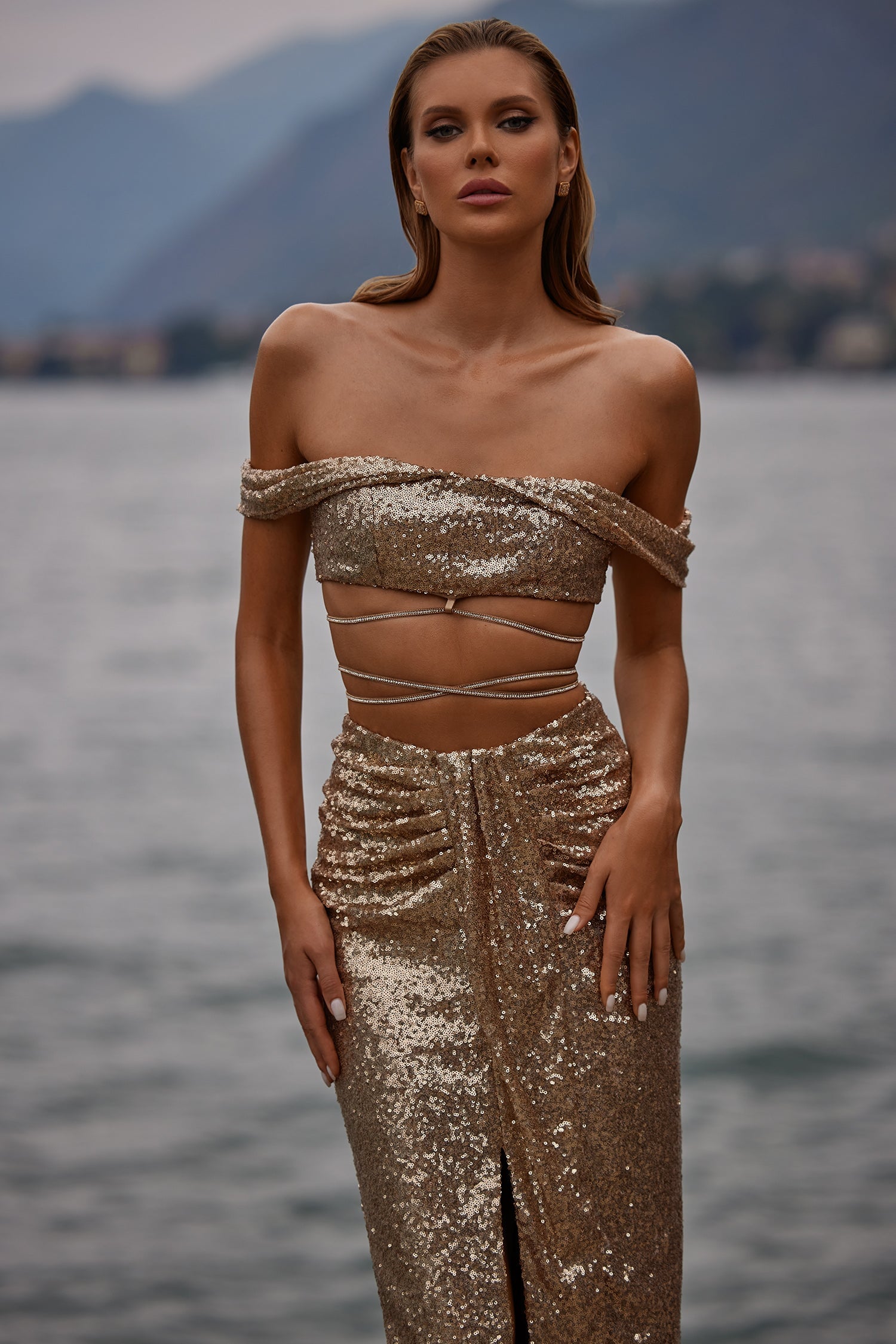 Gold Sequin Set | Afterpay | Pay Sezzle |