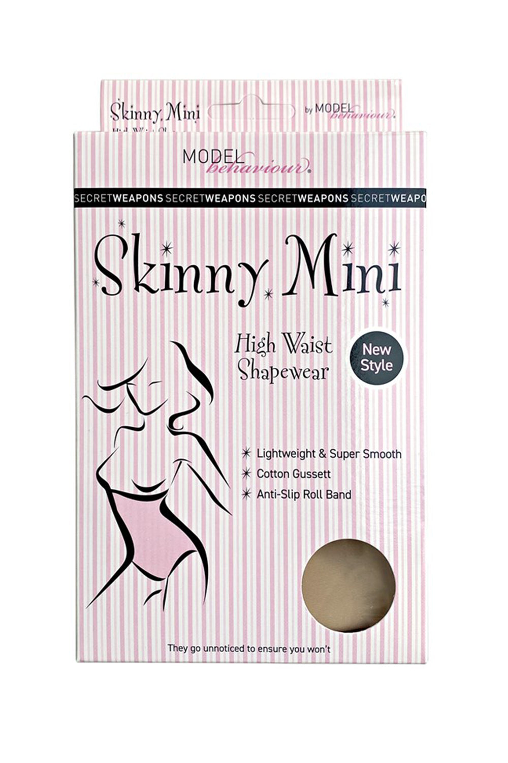 Model Behaviour Skinny Mini High Waist Shapewear