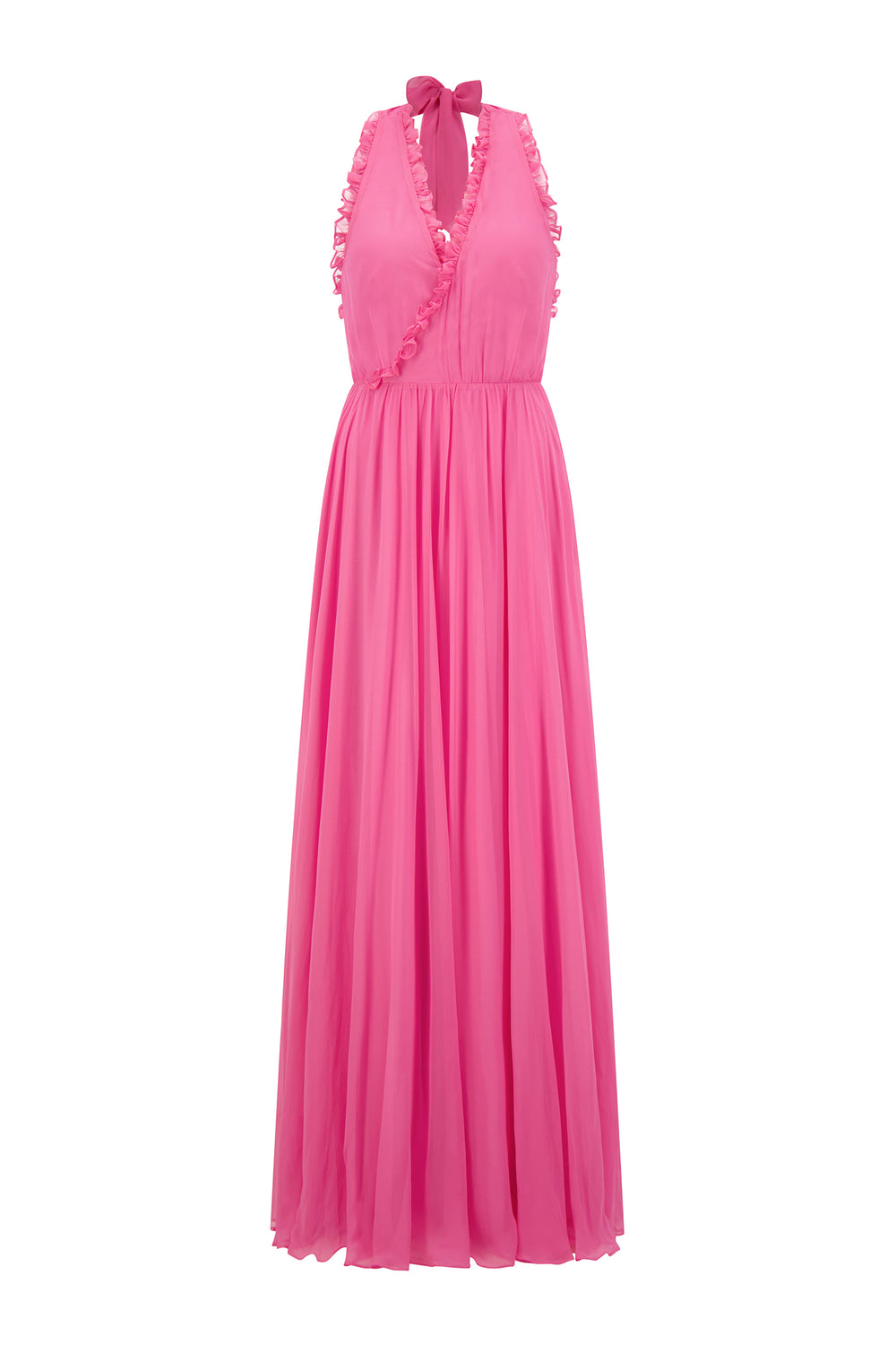 Francesca Pink Chiffon Dress