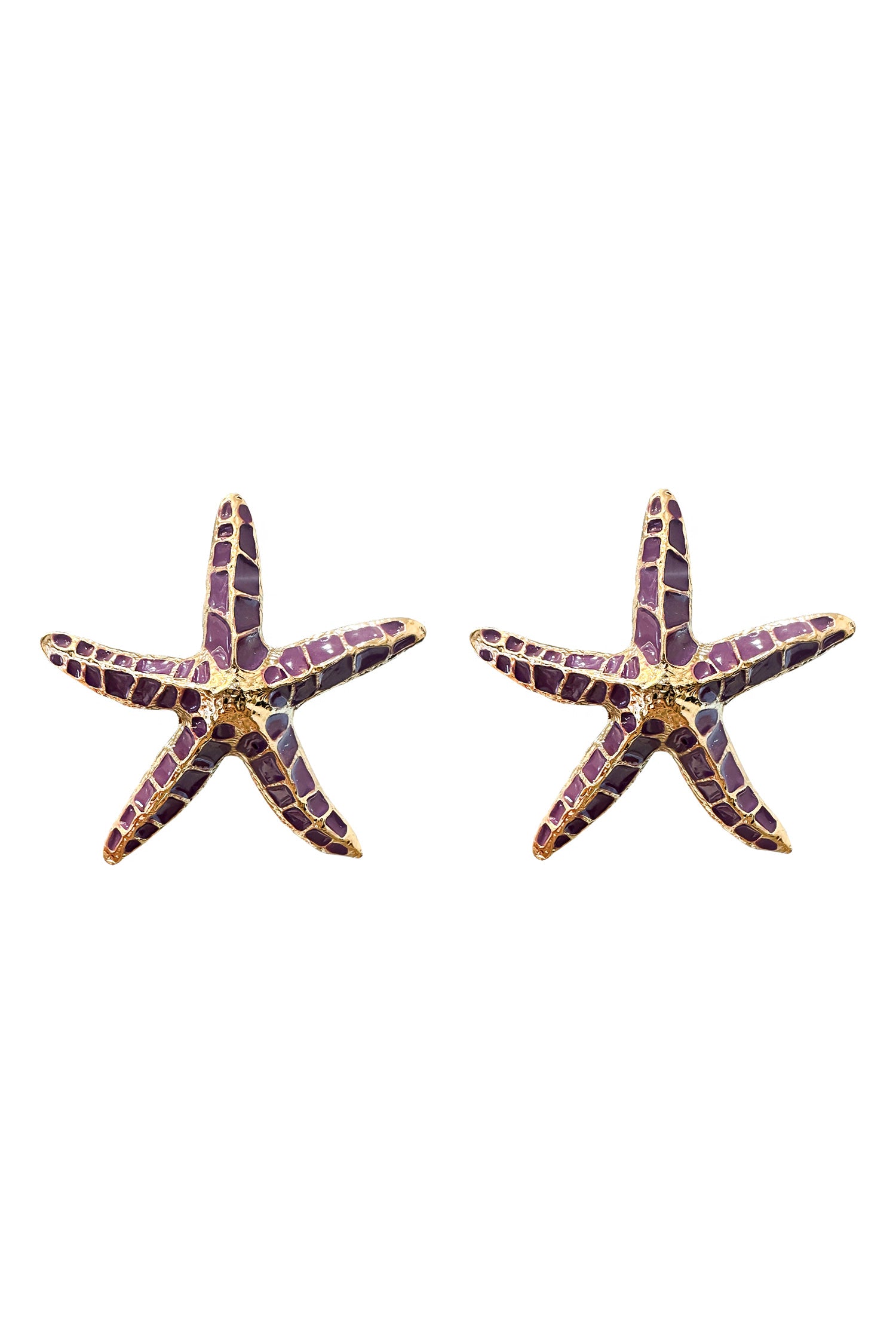 Julianne Purple Starfish Earrings | Afterpay | Zip Pay | Sezzle