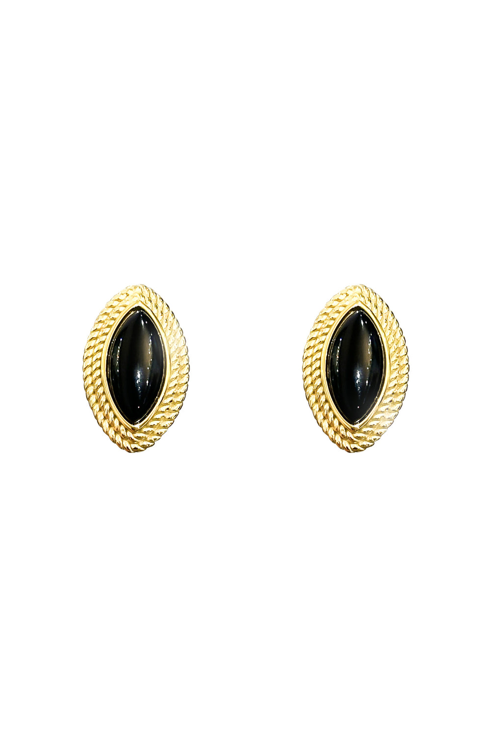 Clarisse Black Earrings