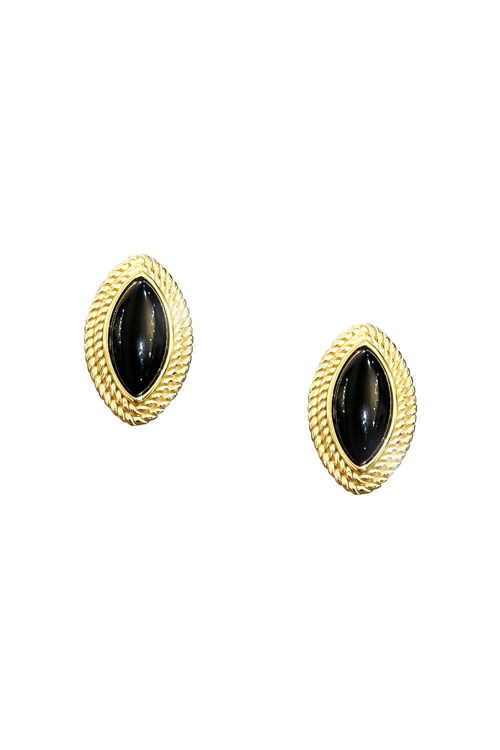 Clarisse Black Earrings