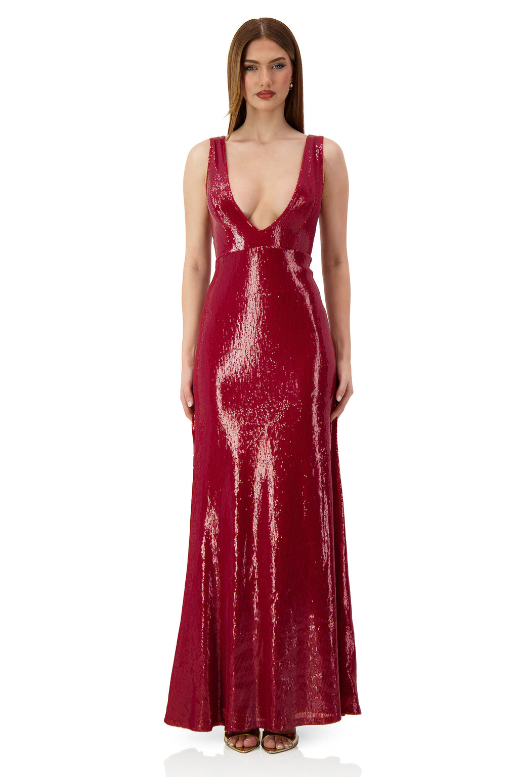 Cordelia Burgundy Gown | Afterpay | Klarna | Zip Pay