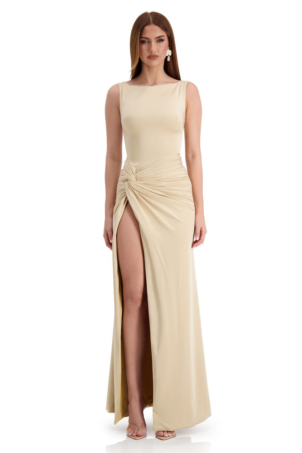 Kehlani Sand Gown | Afterpay | Klarna | Zip Pay