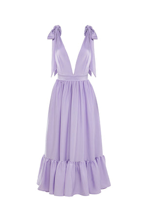 Teresa Lilac Midi Dress | Afterpay | Zip Pay | Sezzle | LayBuy