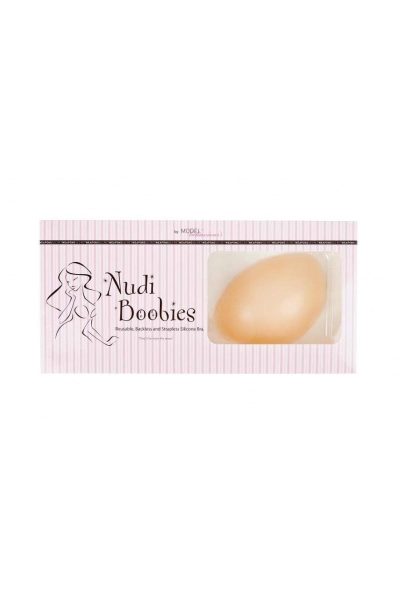 Nudi Boobies - Model Behaviour  Backless and Strapless Silicone