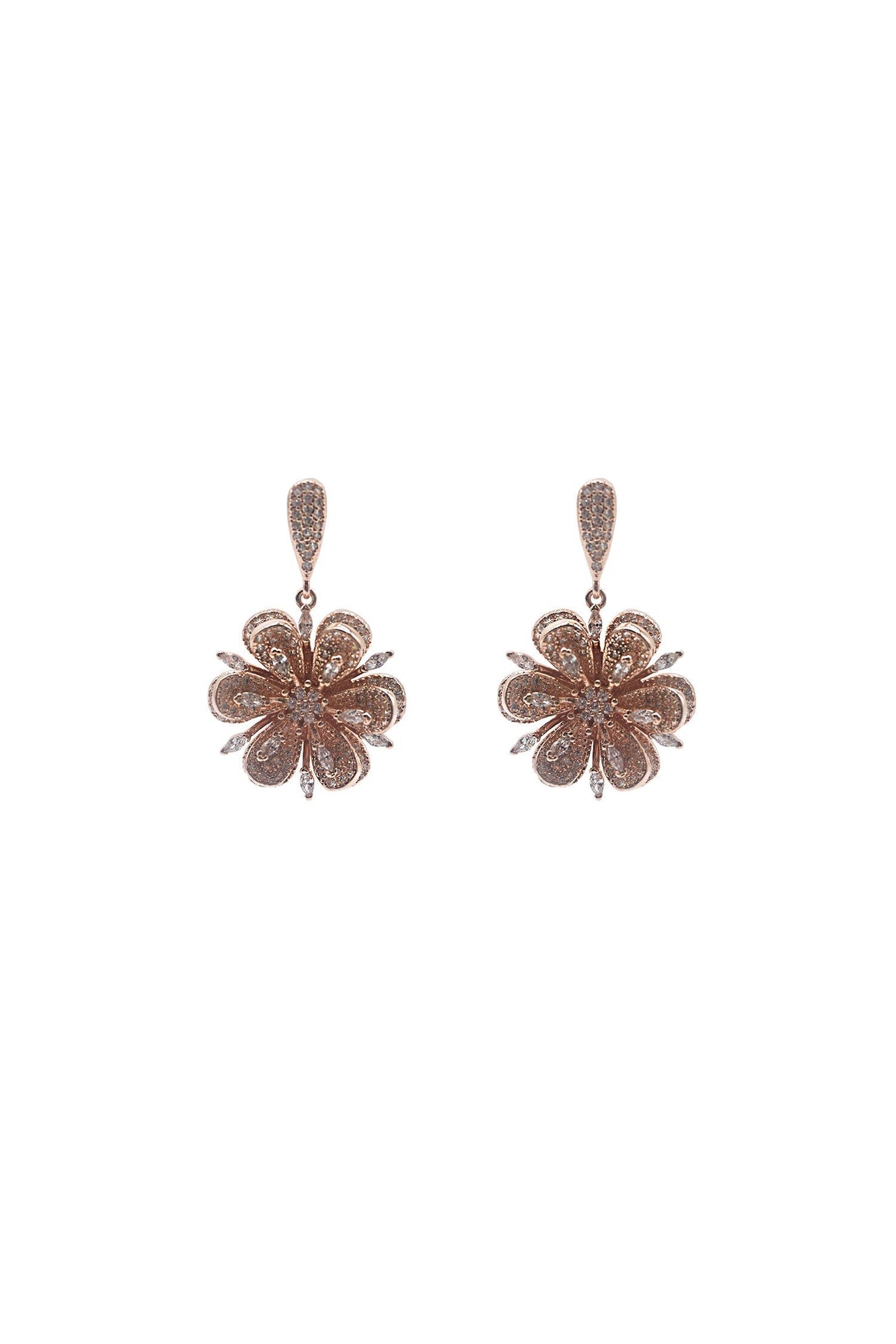 Rose Gold Earrings