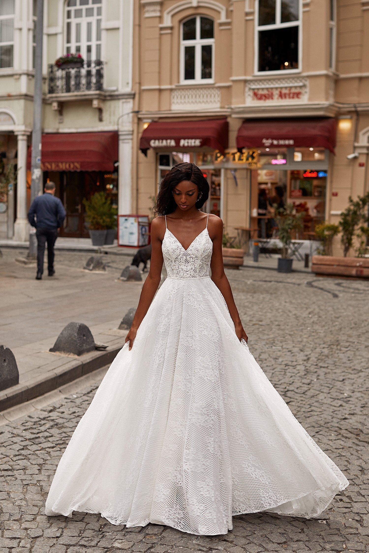Dounia White Bridal Gown | Afterpay | Zip Pay | Sezzle | Laybuy