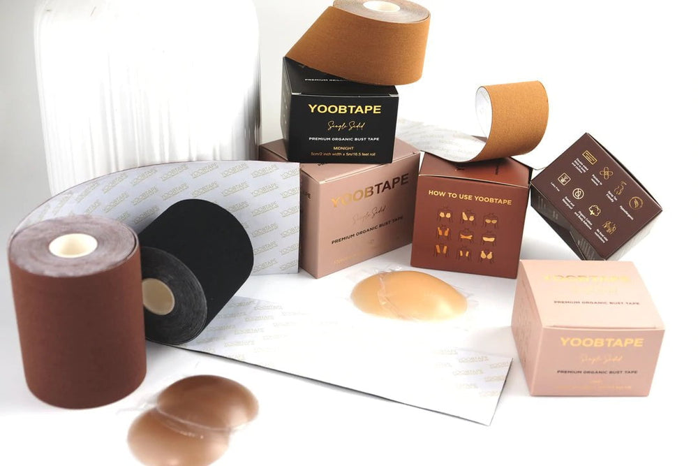 YOOBTAPE Premium Double Sided Bust Tape - Espresso